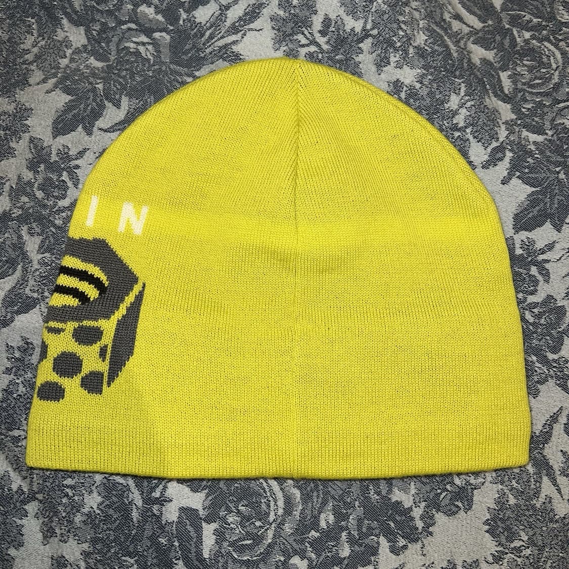 13FW 스투시 x 마운틴하드웨어 로고 비니 옐로우 상품이미지3