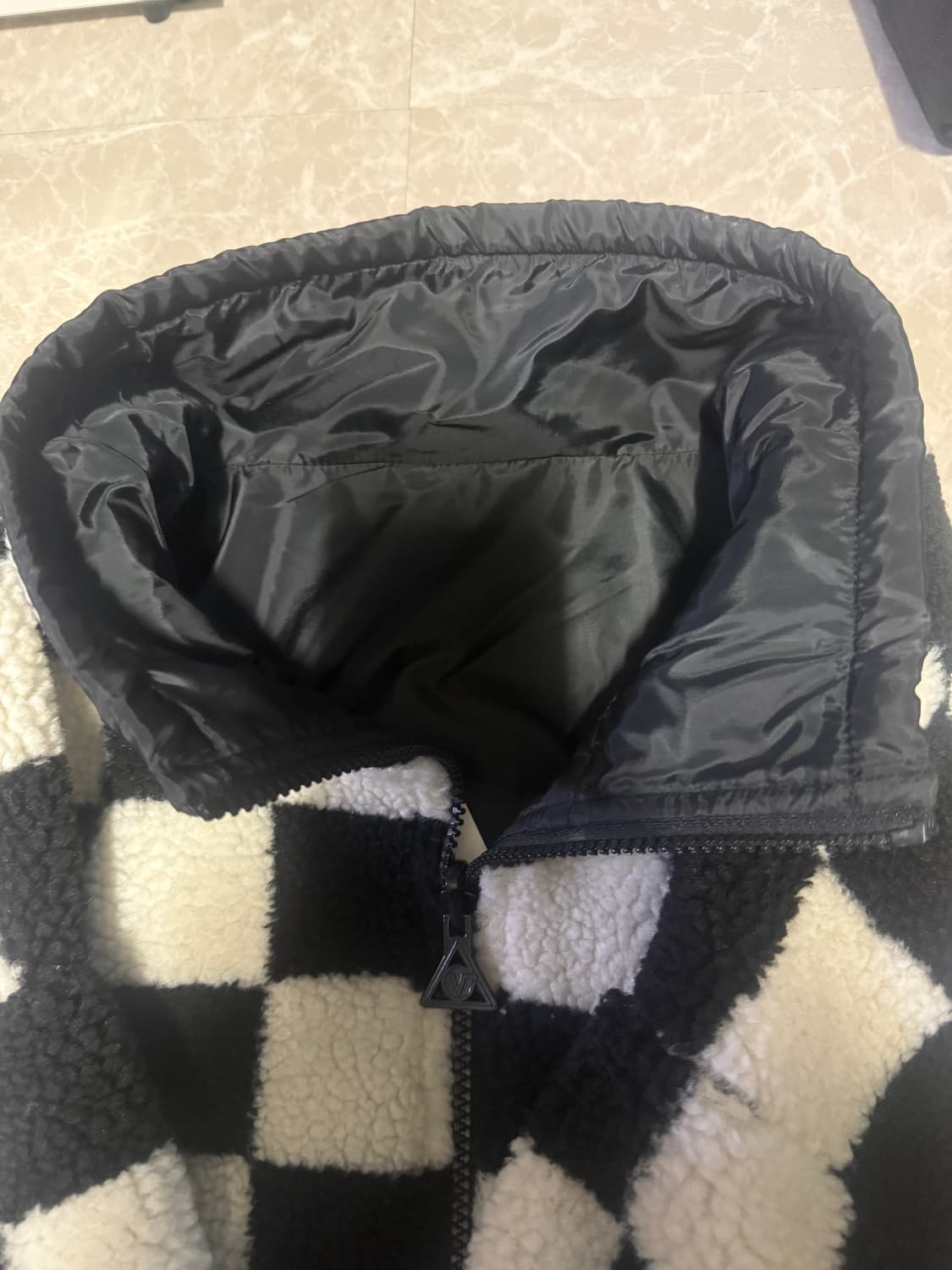 XL사이즈 반스 리버시믈 체커 후리스 상품이미지3