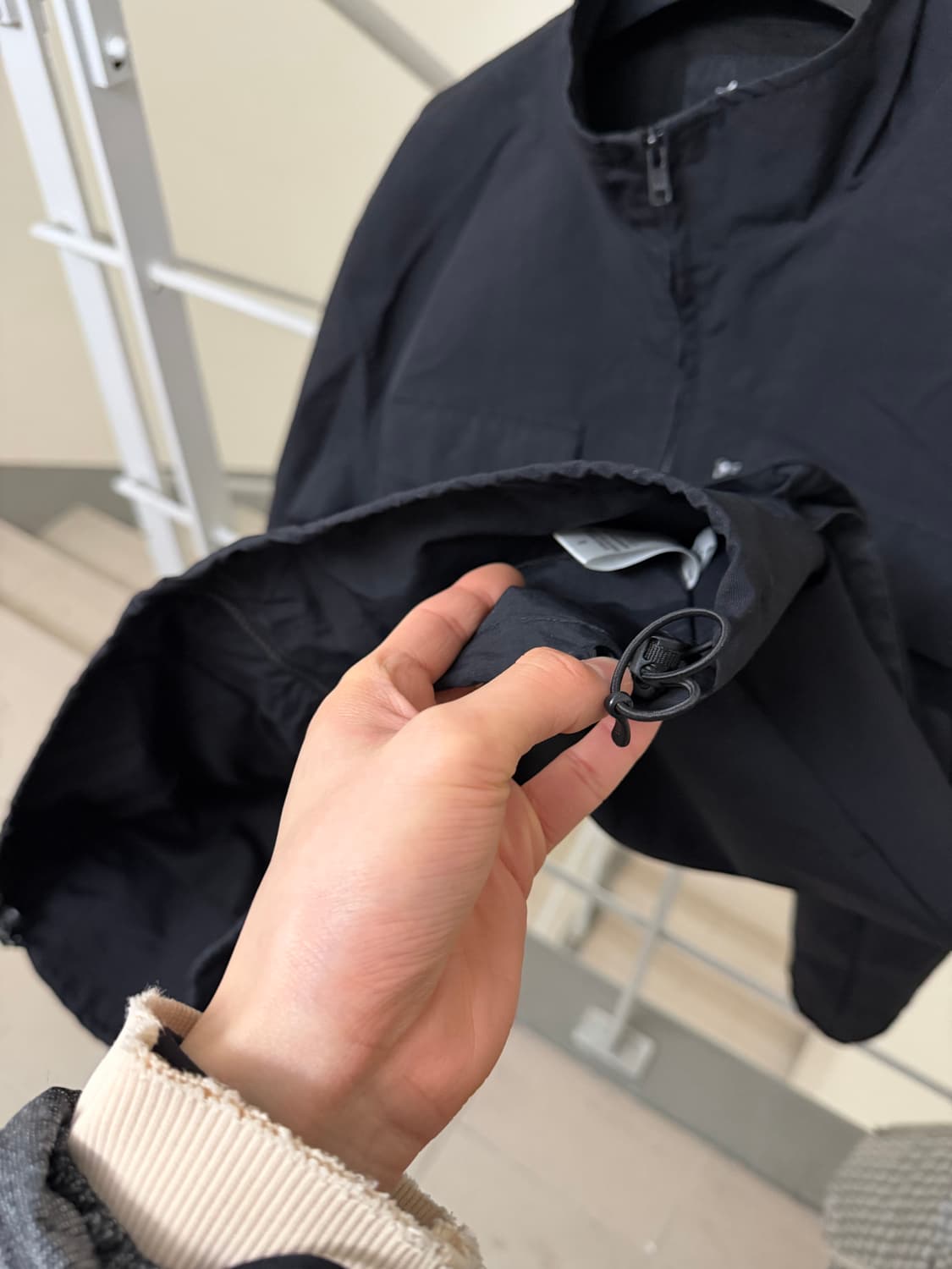 스투시 [민트급.정품] 자켓 (시세 32만) 유틸리티 바람막이 쉘 L  상품이미지7