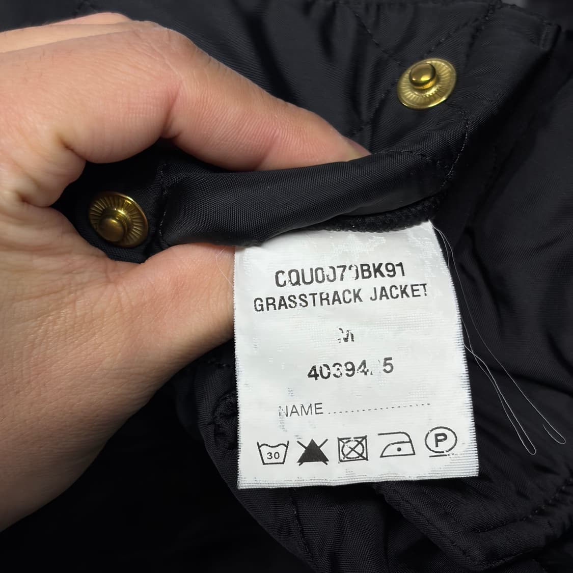 바버 인터내셔널 퀄팅 자켓 ( 유아 ) 상품이미지6