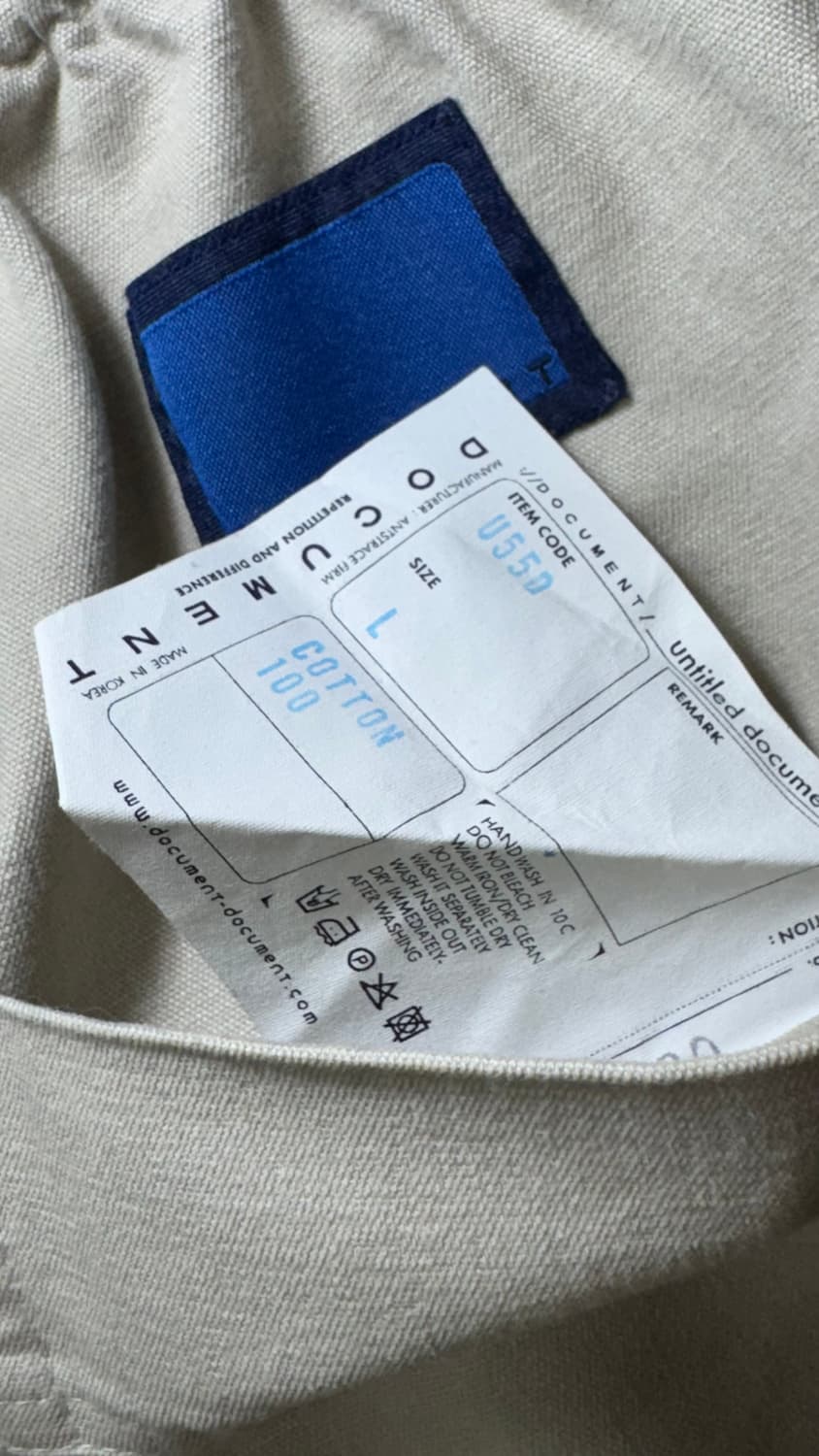 도큐먼트 / 파자마팬츠 / L 상품이미지6