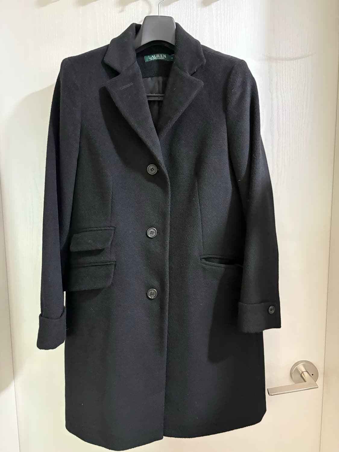 Lauren Ralph Lauren 울혼방 롱코트 8사이즈 상품이미지1