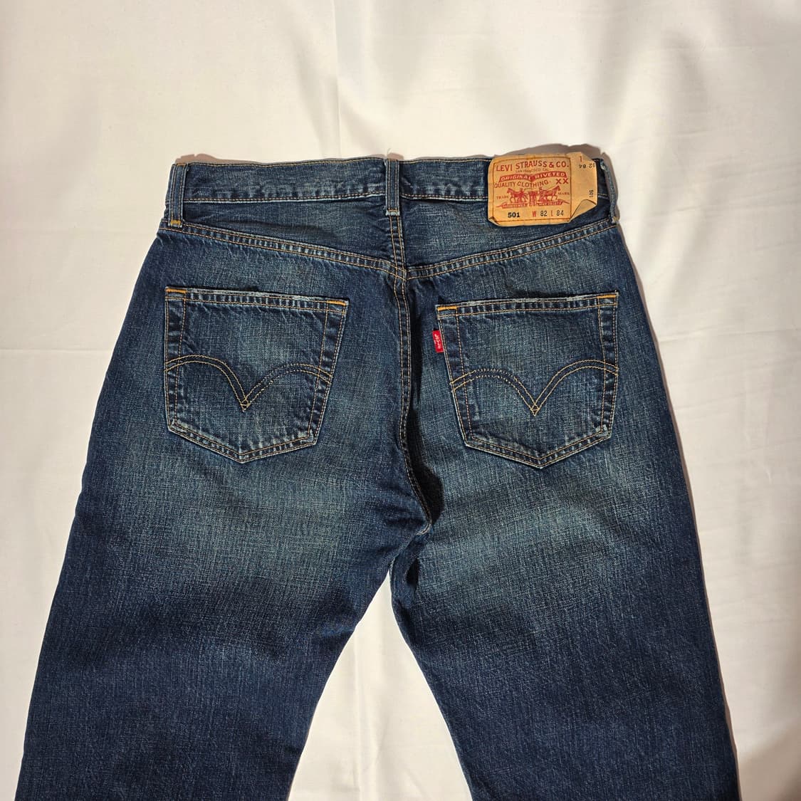 [W32L33]00s 리바이스 501 데님 팬츠 상품이미지8