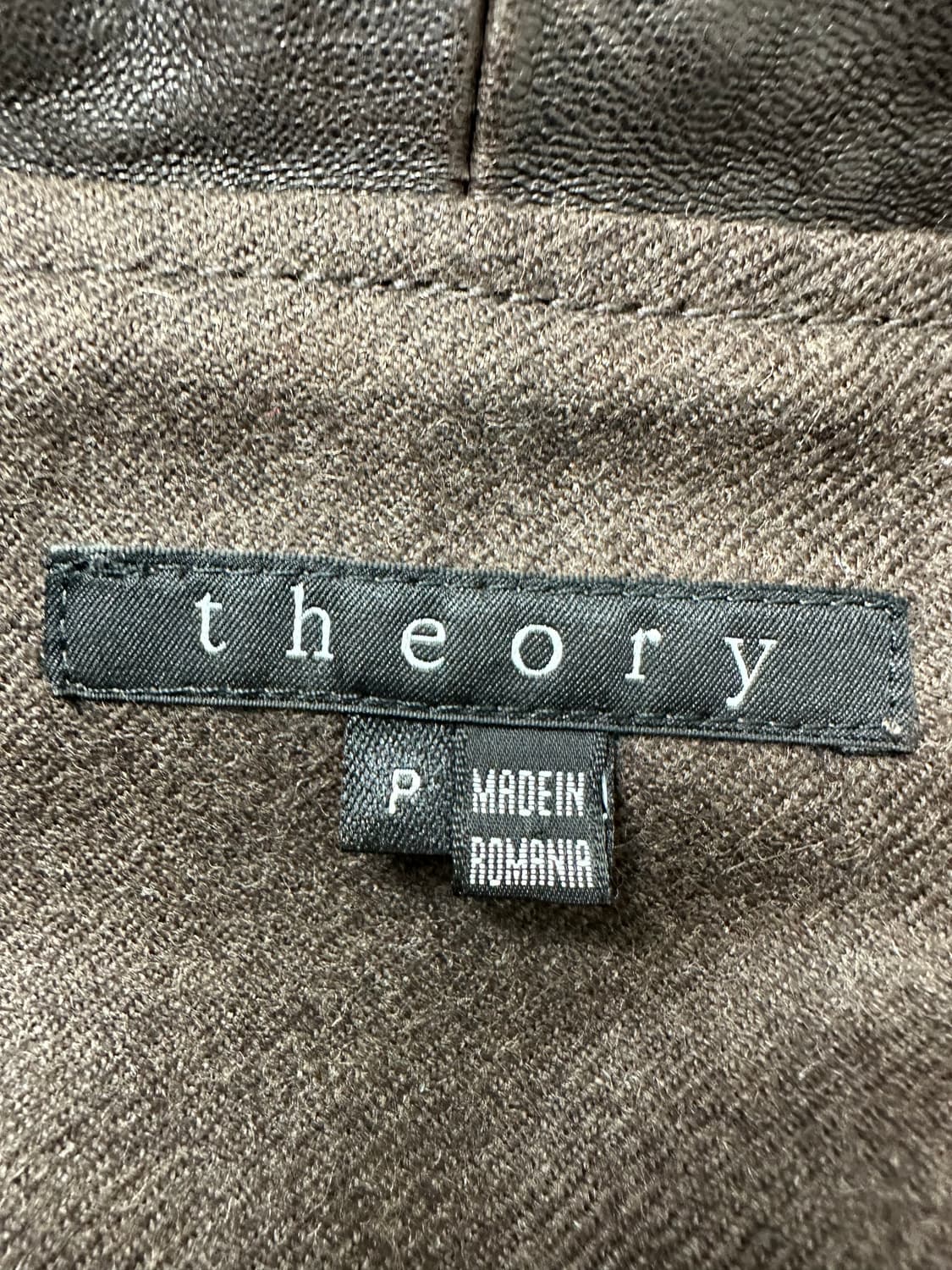 (09s) 띠어리 레더 집업 자켓 상품이미지8