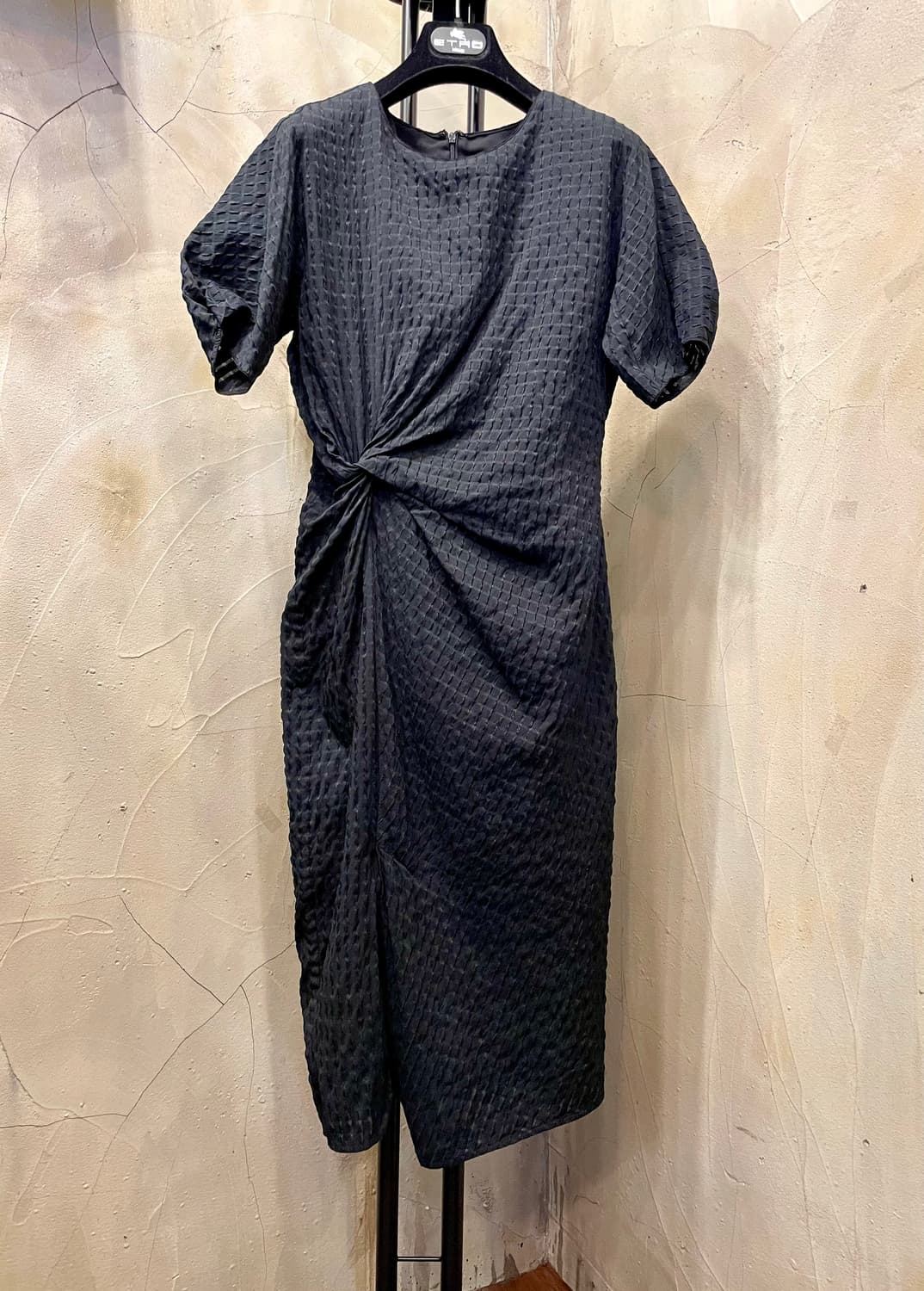 미샤 21년산 쭈글이 원단 꼬임 원피스 55 상품이미지2