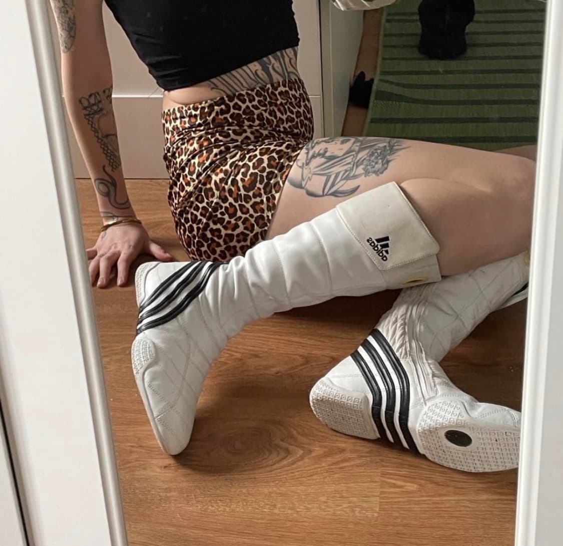 아디다스 00s 스니커즈 복서 부츠 uk4 상품이미지3