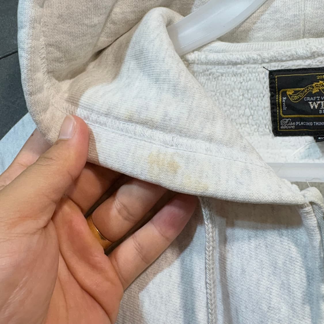 [S] WTAPS 더블탭스 빈티지 후드 집업 상품이미지6