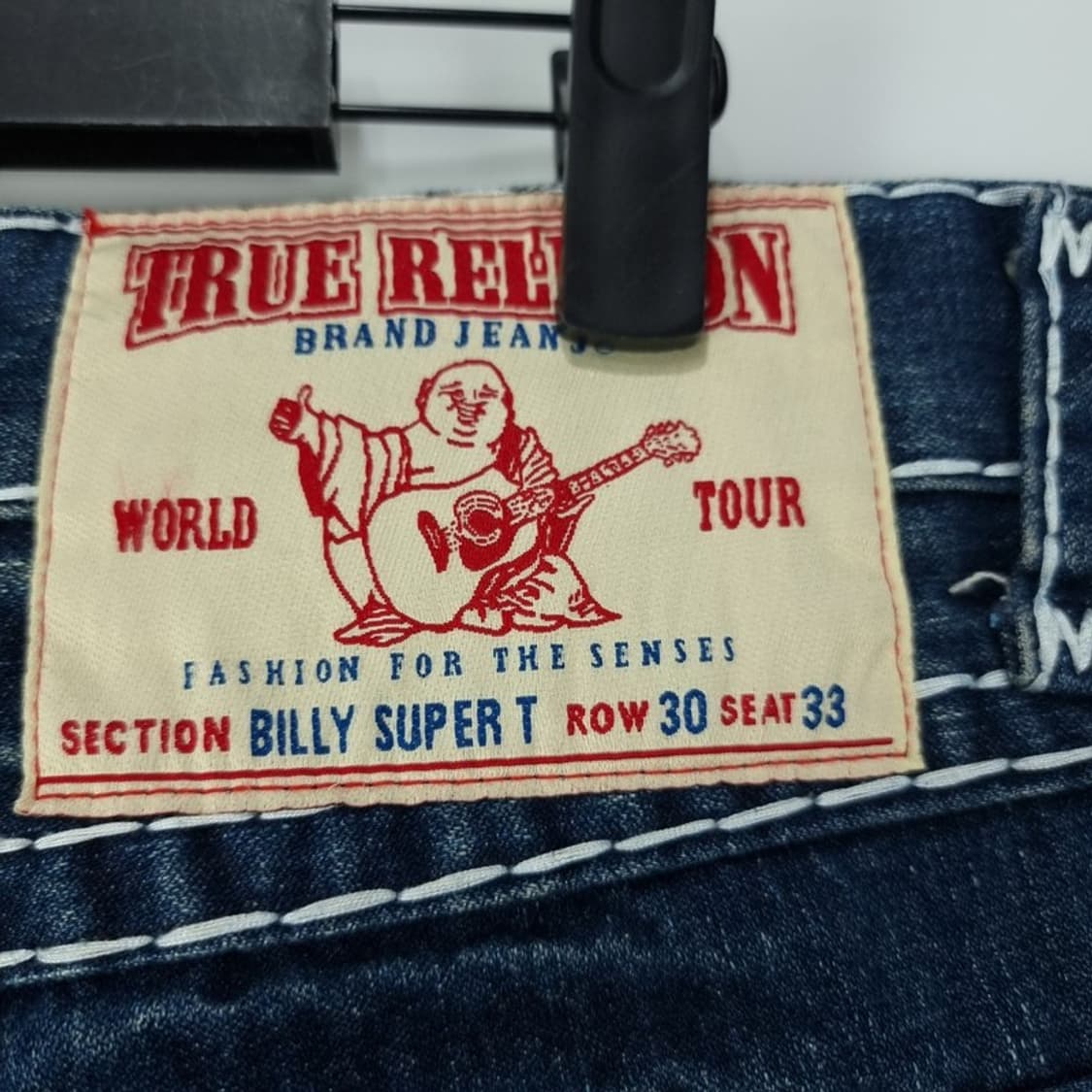 [트루릴리전] Y2K 빈티지 빌리 슈퍼 T 데님 팬츠 청바지 M20063 상품이미지7