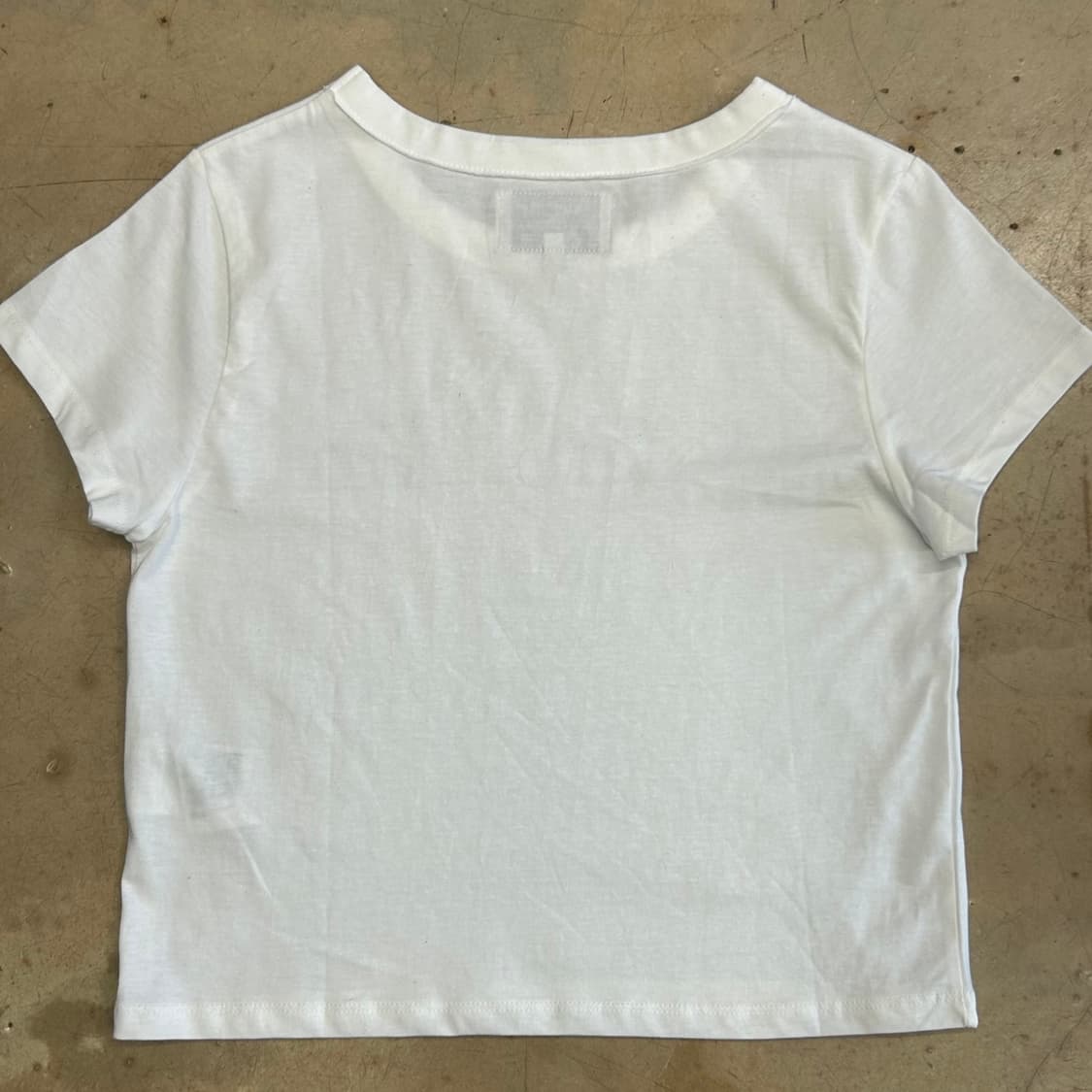 🫶🏻 새상품 마뗑킴 여성용 White 반팔티 🫶🏻 상품이미지3