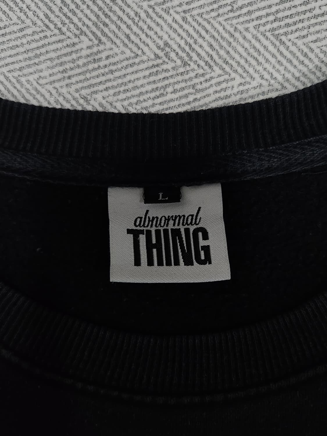 앱놀머씽 USA 블랙 맨투맨 티셔츠 남성 100사이즈 상품이미지5