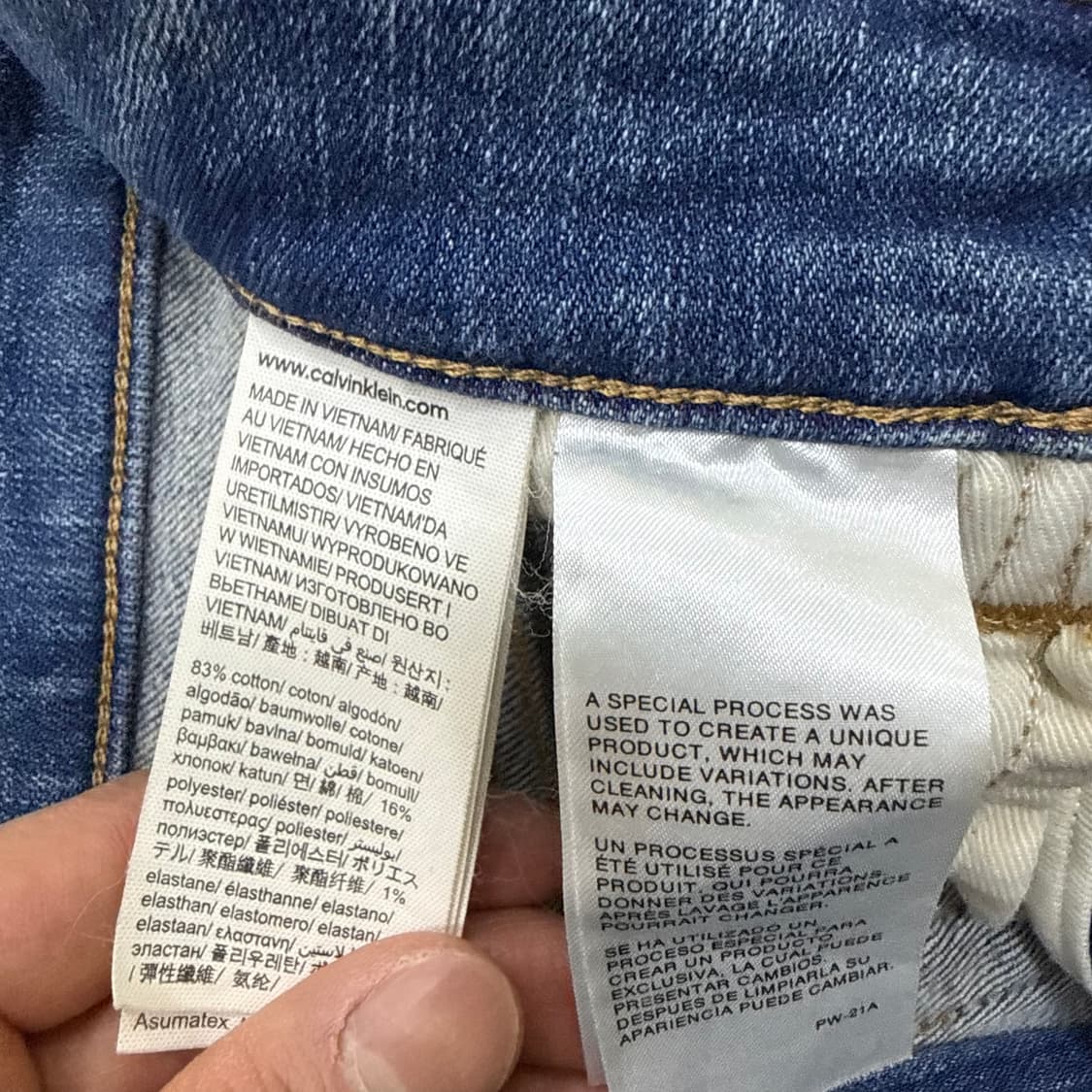 W28L32 켈빈클라인 진 데님팬츠 0406T 상품이미지5