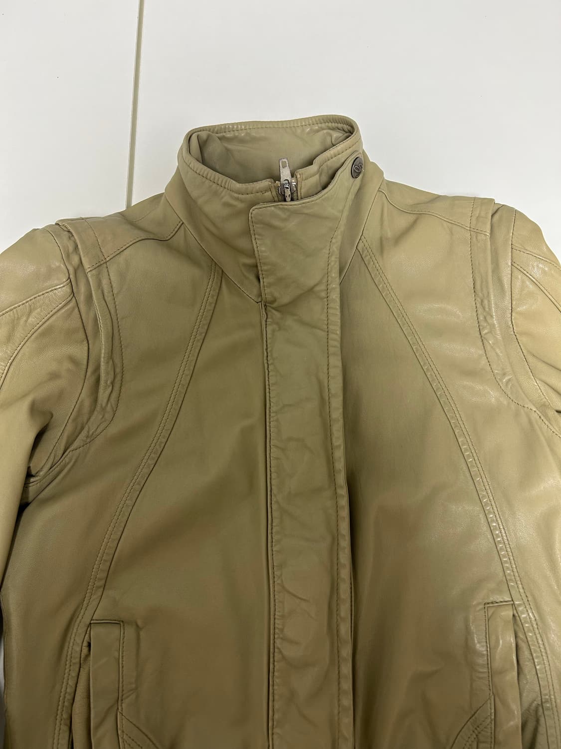 system 레더자켓 상품이미지4