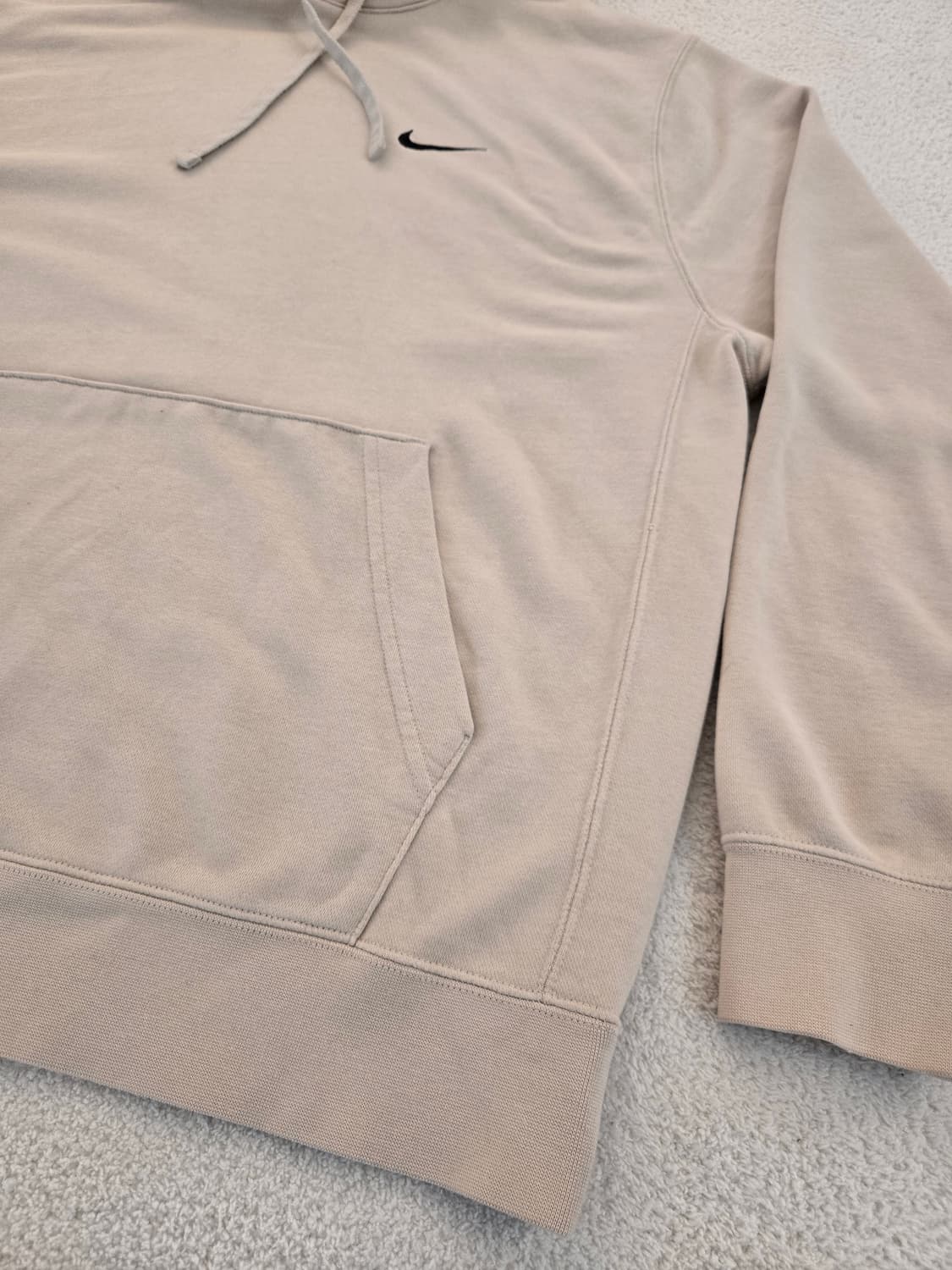 나이키 후드티 베이지 뒷면 프린팅 이쁨 XL 상품이미지5
