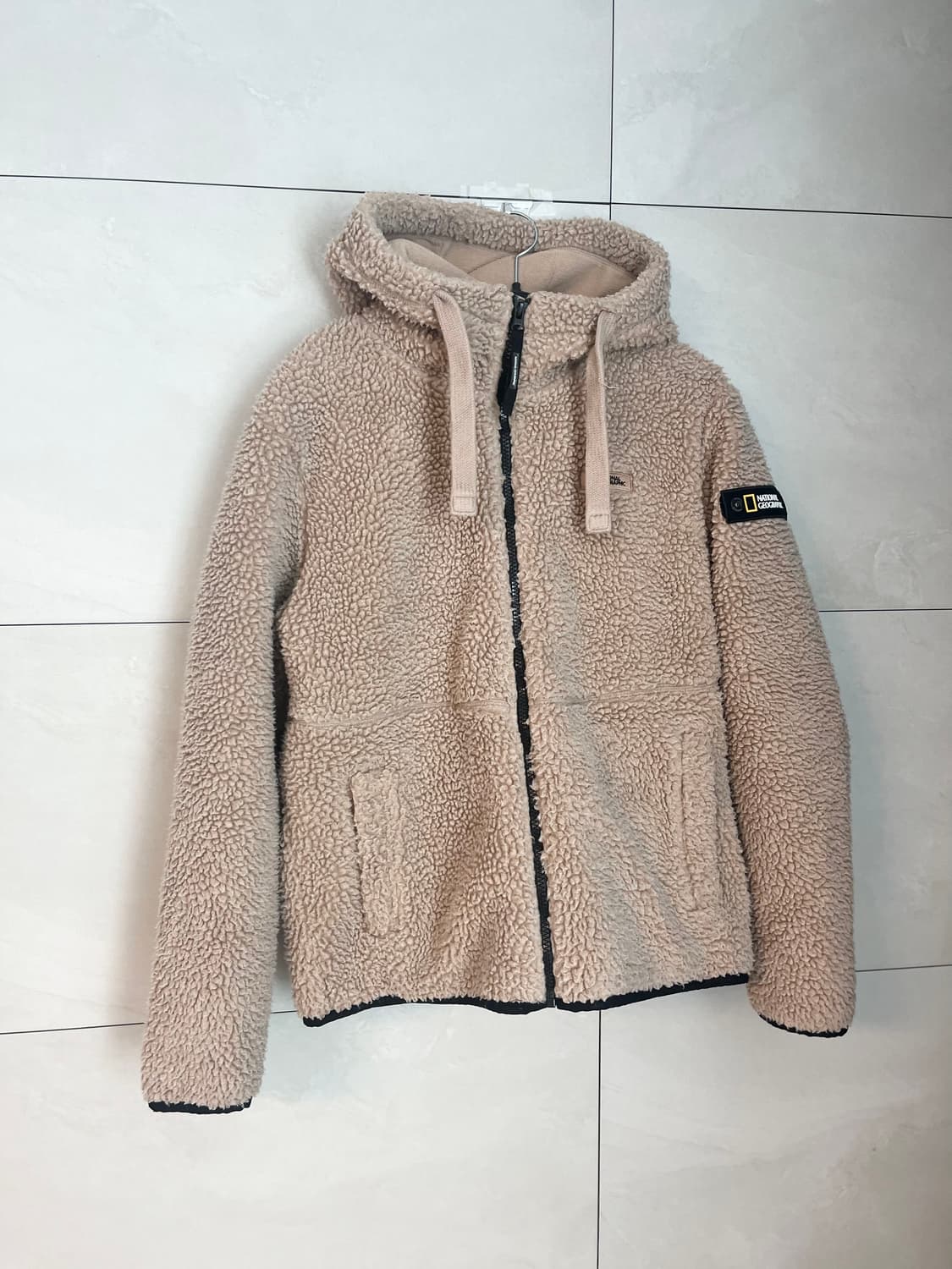 내셔널지오그래픽 뽀글이 후리스 후드집업 [S] 상품이미지2