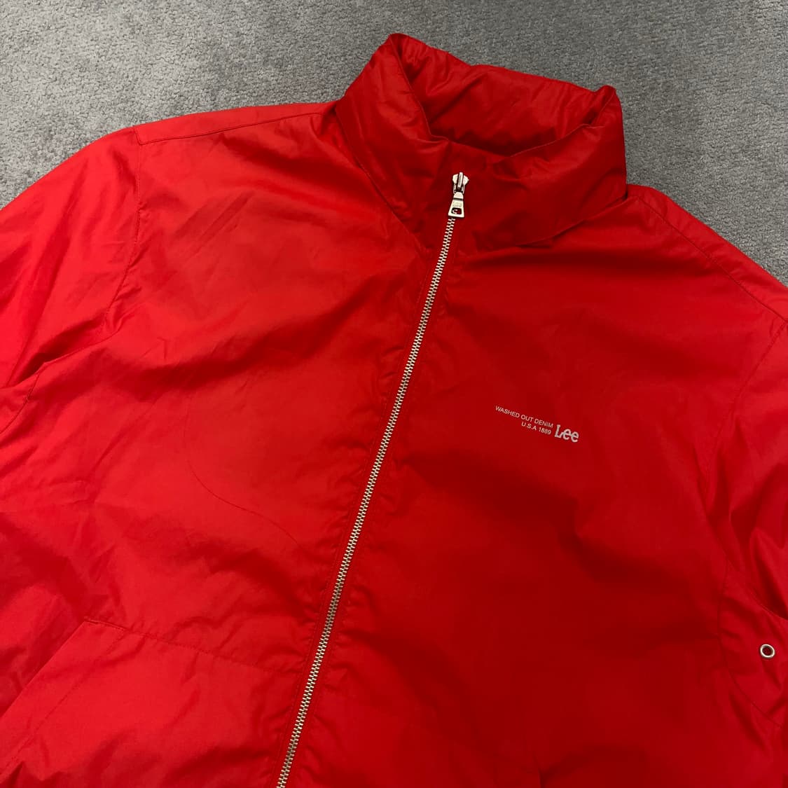 95 Lee 리 바람막이 자켓 레드 상품이미지2