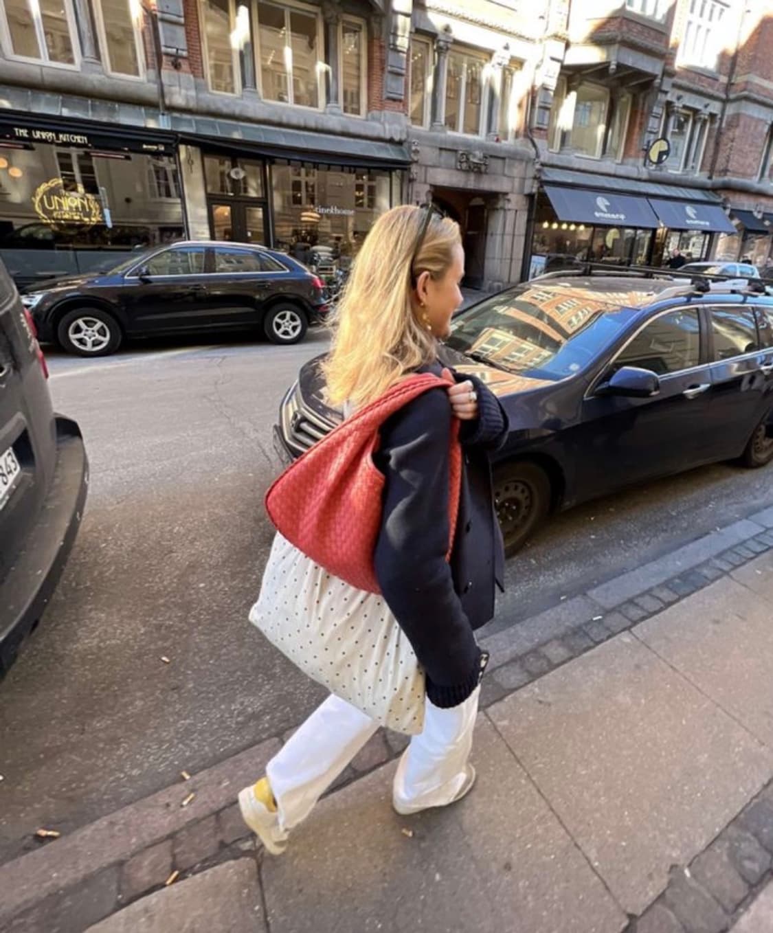 [A 정품] 보테가베네타 호보백 스몰 호보백 레드 상품이미지8