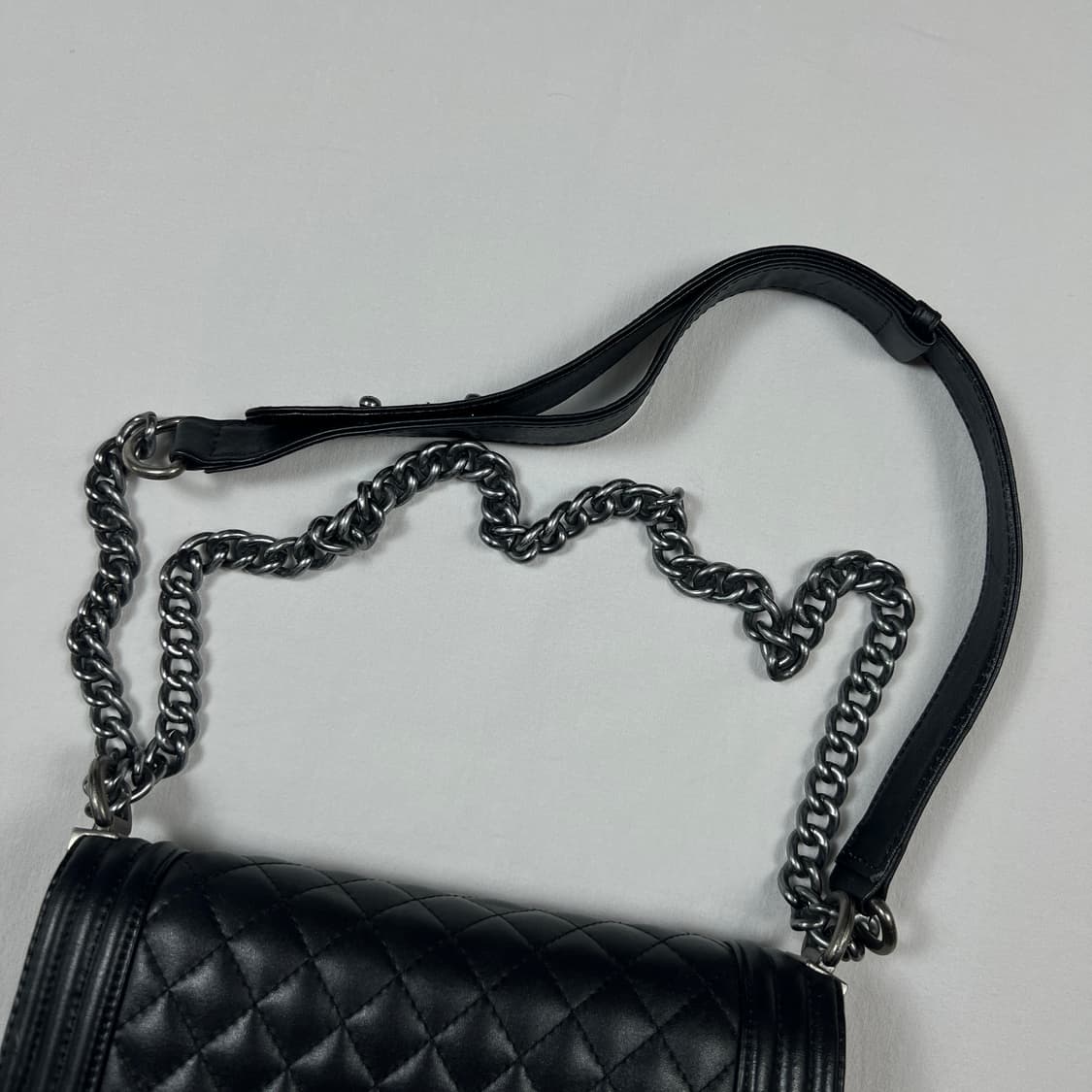 빈티지 cc 로고 가죽 크로스백 가방 상품이미지2