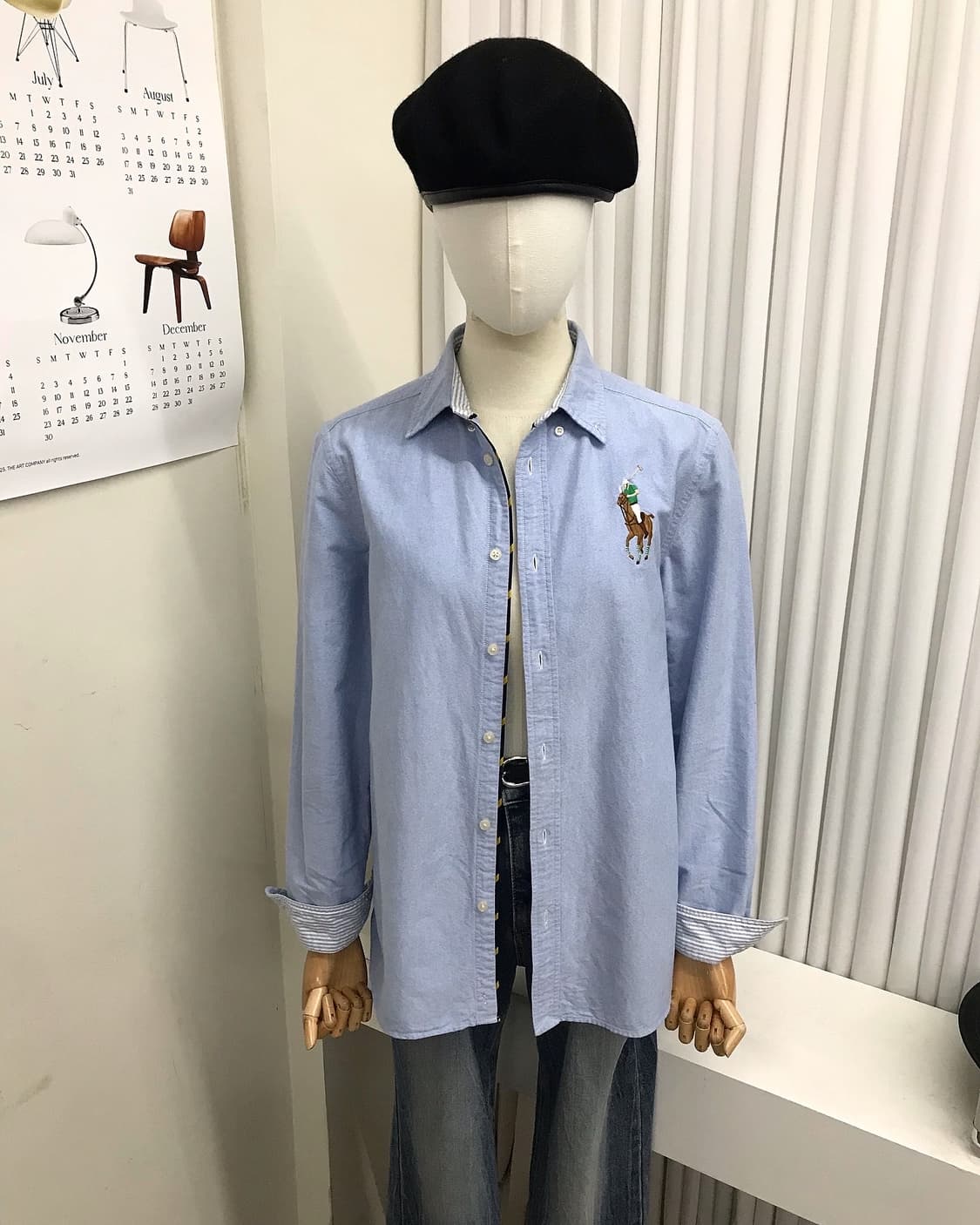 폴로 멀티 빅포니 소라 셔츠 상품이미지6