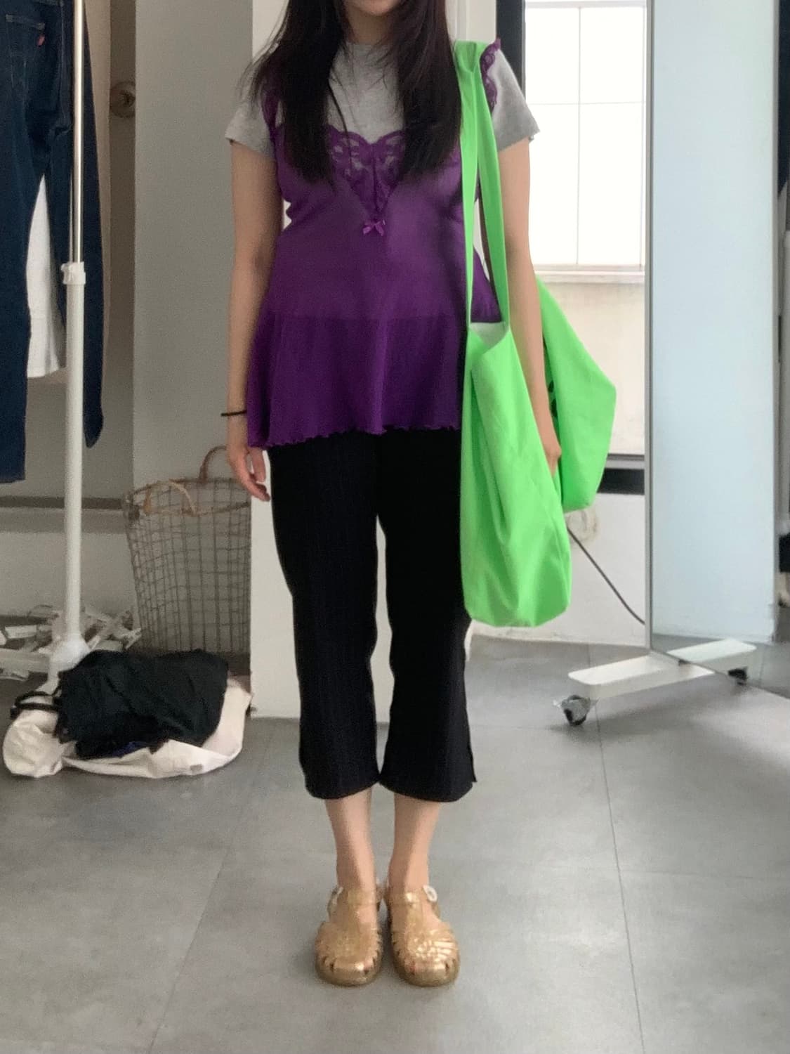 Violet slip top 상품이미지4