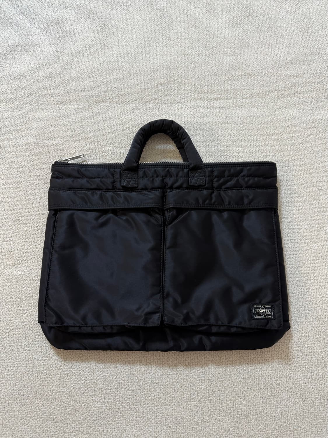 PORTER 포터 탱커 숏 헬멧백 S 블랙 서류가방  상품이미지1