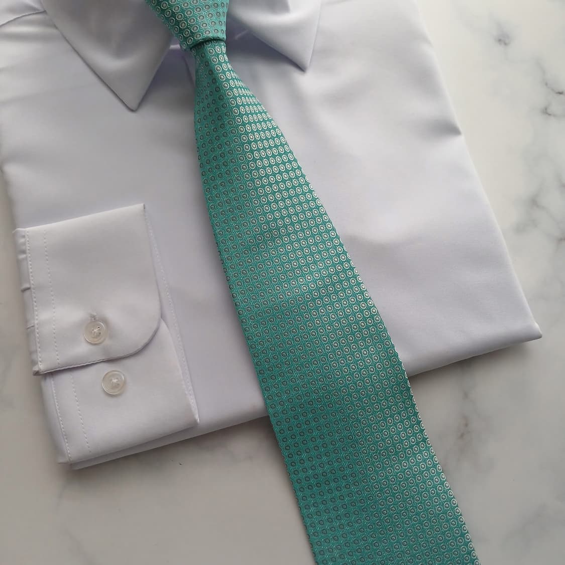 닥스 실크 민트 마이크로 도트 넥타이 8.7cm A+등급 A18750
 상품이미지5