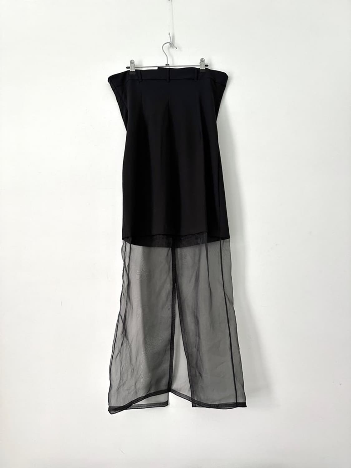 Organza formal layered ops / black 상품이미지5