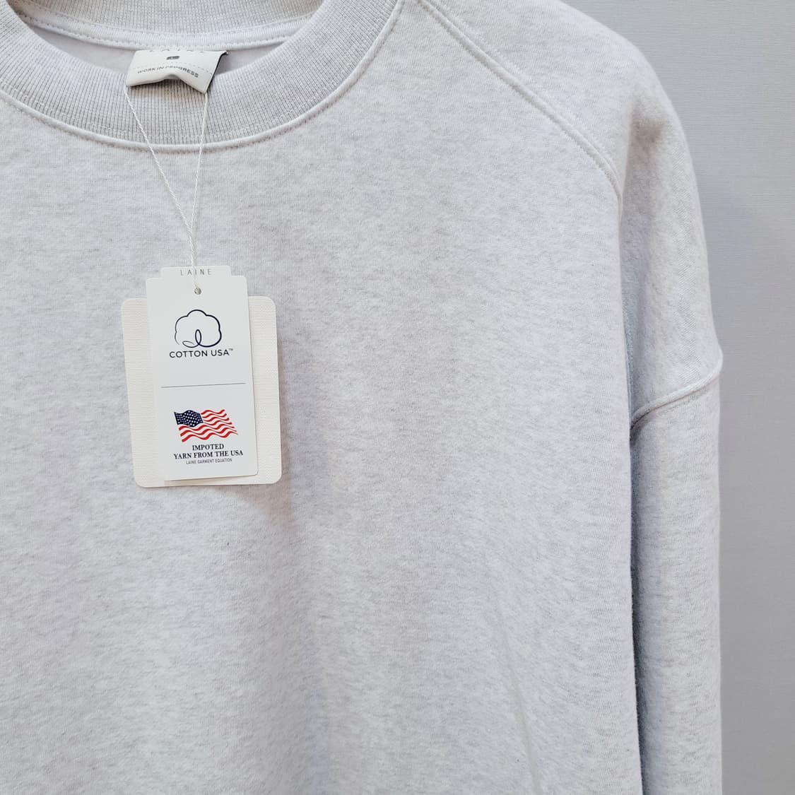 L) LAINE 기모 맨투맨 (새상품  상품이미지3