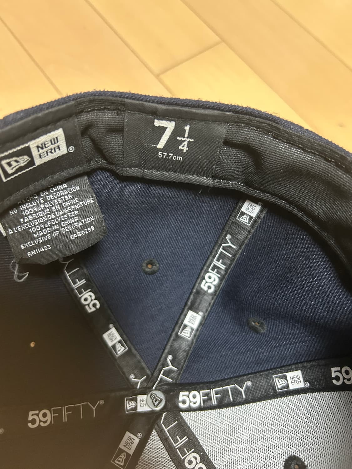 뉴에라 양키스 네이비 57.7 상품이미지4