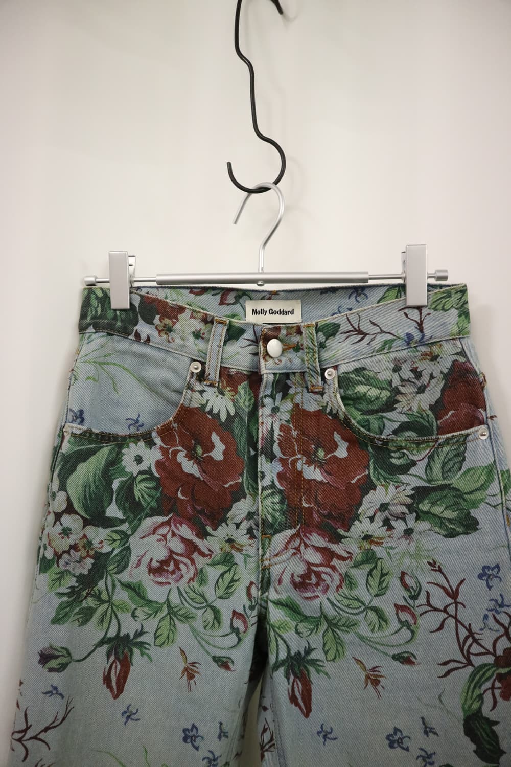 Molly goddard 22aw floral denim pants 상품이미지2