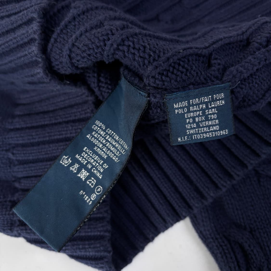 폴로 코튼 니트  상품이미지7