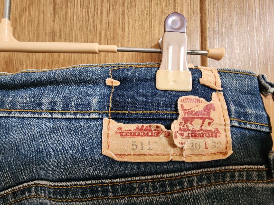 (30)리바이스 511 슬립 데님 팬츠 상품이미지4