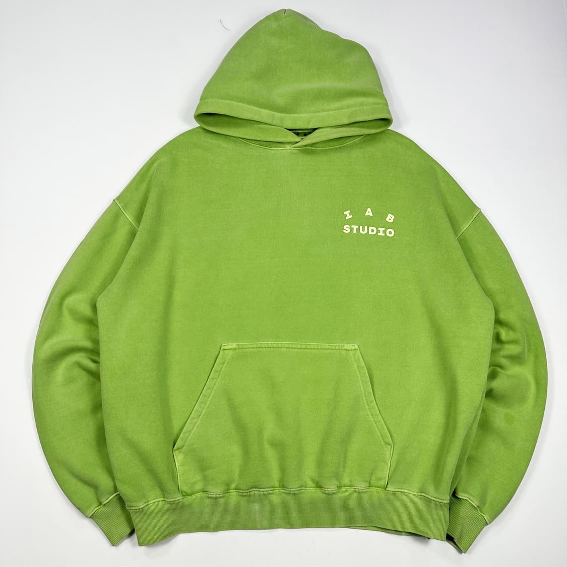 아이앱스튜디오 베이직 후드티 애플그린 XL 상품이미지1
