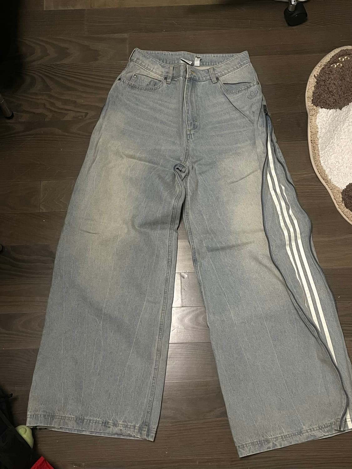 아디다스 아딜레늄 지퍼 데님 상품이미지1