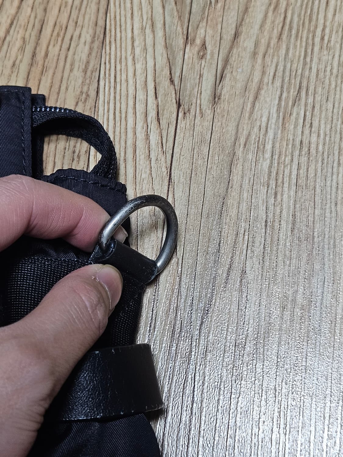 캘빈클라인 빈티지 레더 투웨이 백. 토트백 상품이미지3