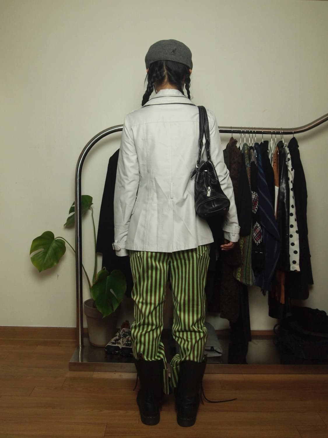 아르마니 익스체인지 더블 브레스트 트렌치 자켓 상품이미지5