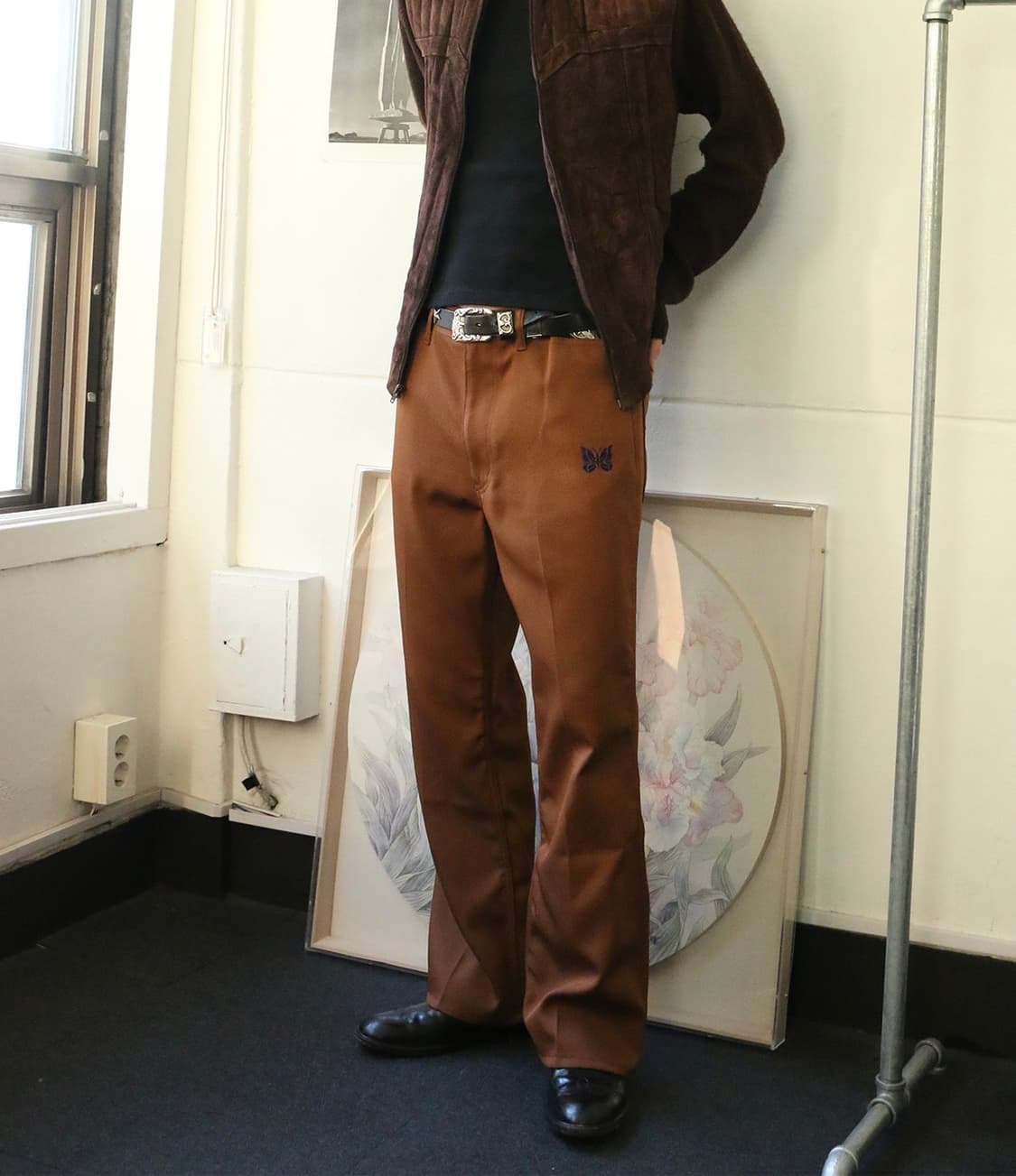 니들스 폴리 부츠컷 트라우저 팬츠 상품이미지1