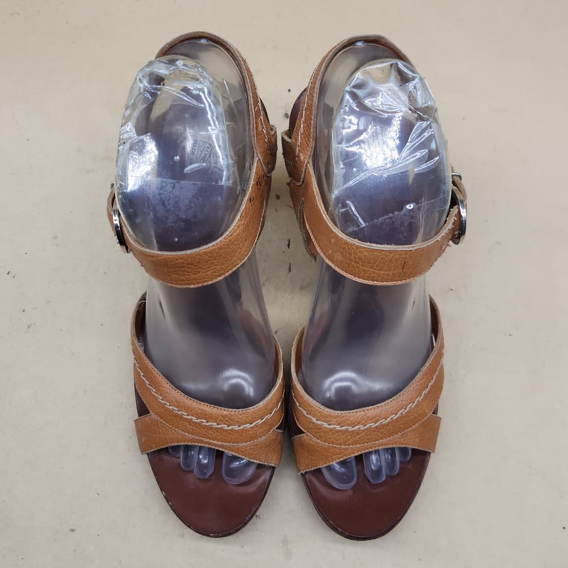 페라가모 여성 웨지힐 샌들 240 굽10 상품이미지2