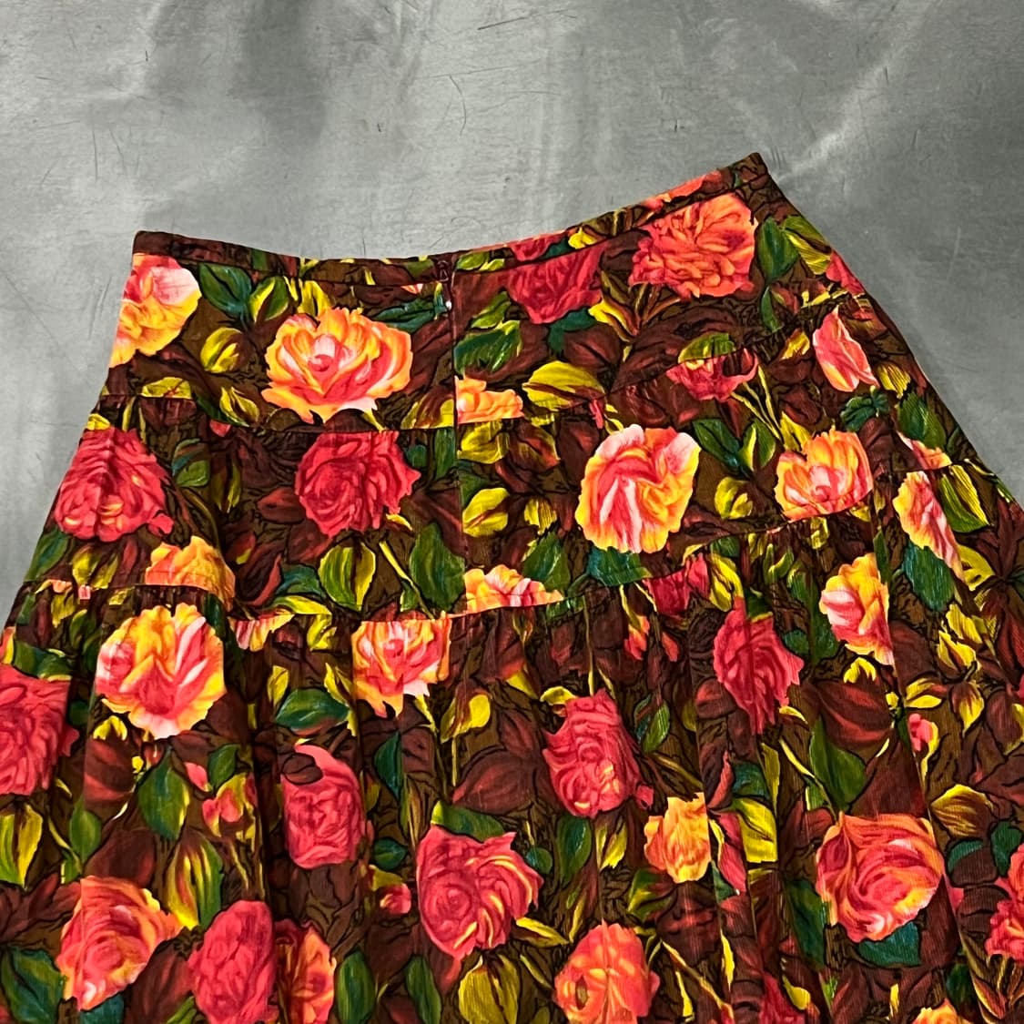  겐조 플라워 패턴 코듀로이 스커트 y15121 상품이미지5