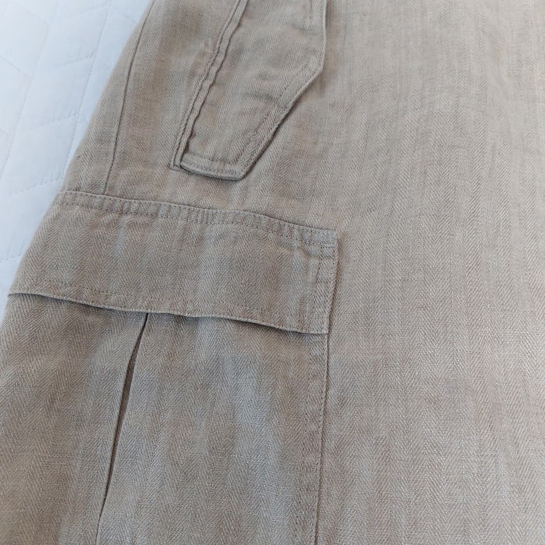 ralph lauren linen wrap skirt 상품이미지3
