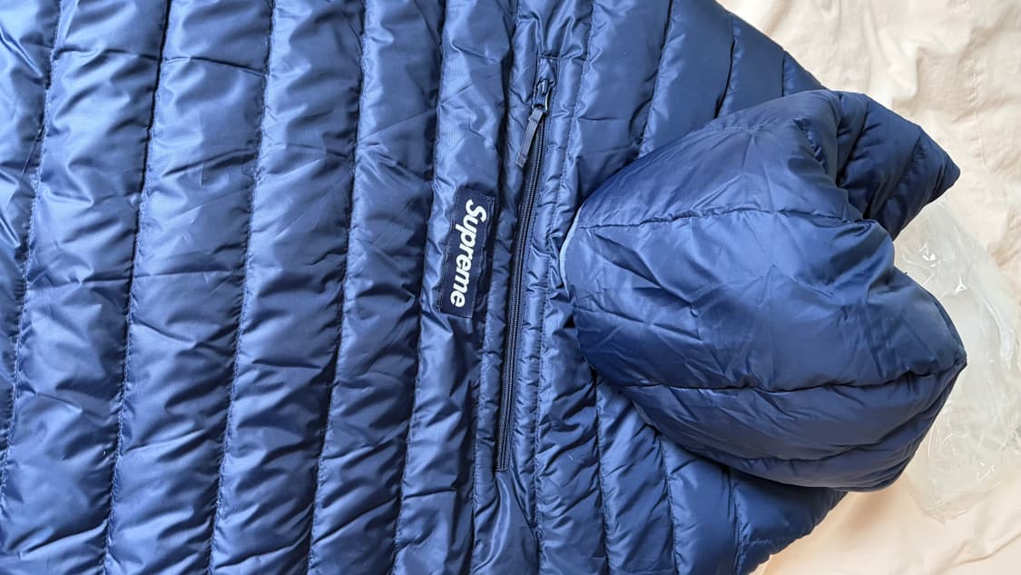 슈프림 마이크로 다운 하프 집 후드 24FW 상품이미지2