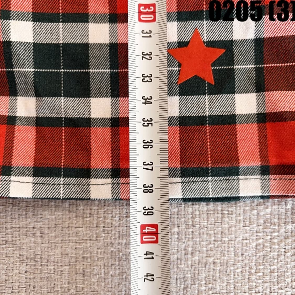 [9] 르꼬끄 골프 여성 체크패턴 별 미니 스커트 치마 0205(3) 상품이미지6