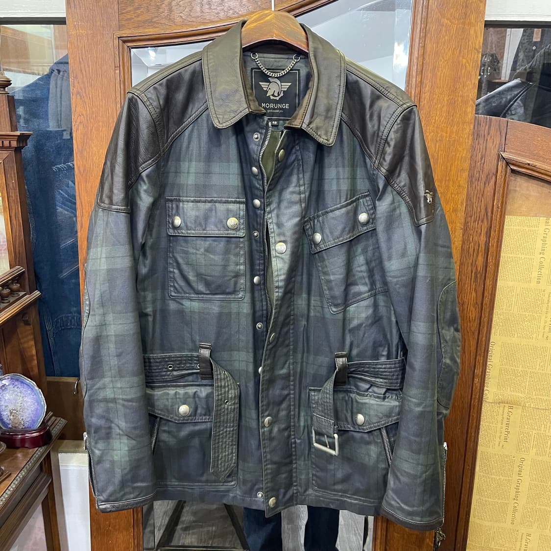 MORUNGE WILLIAM JACKET BLACKWATC 상품이미지1