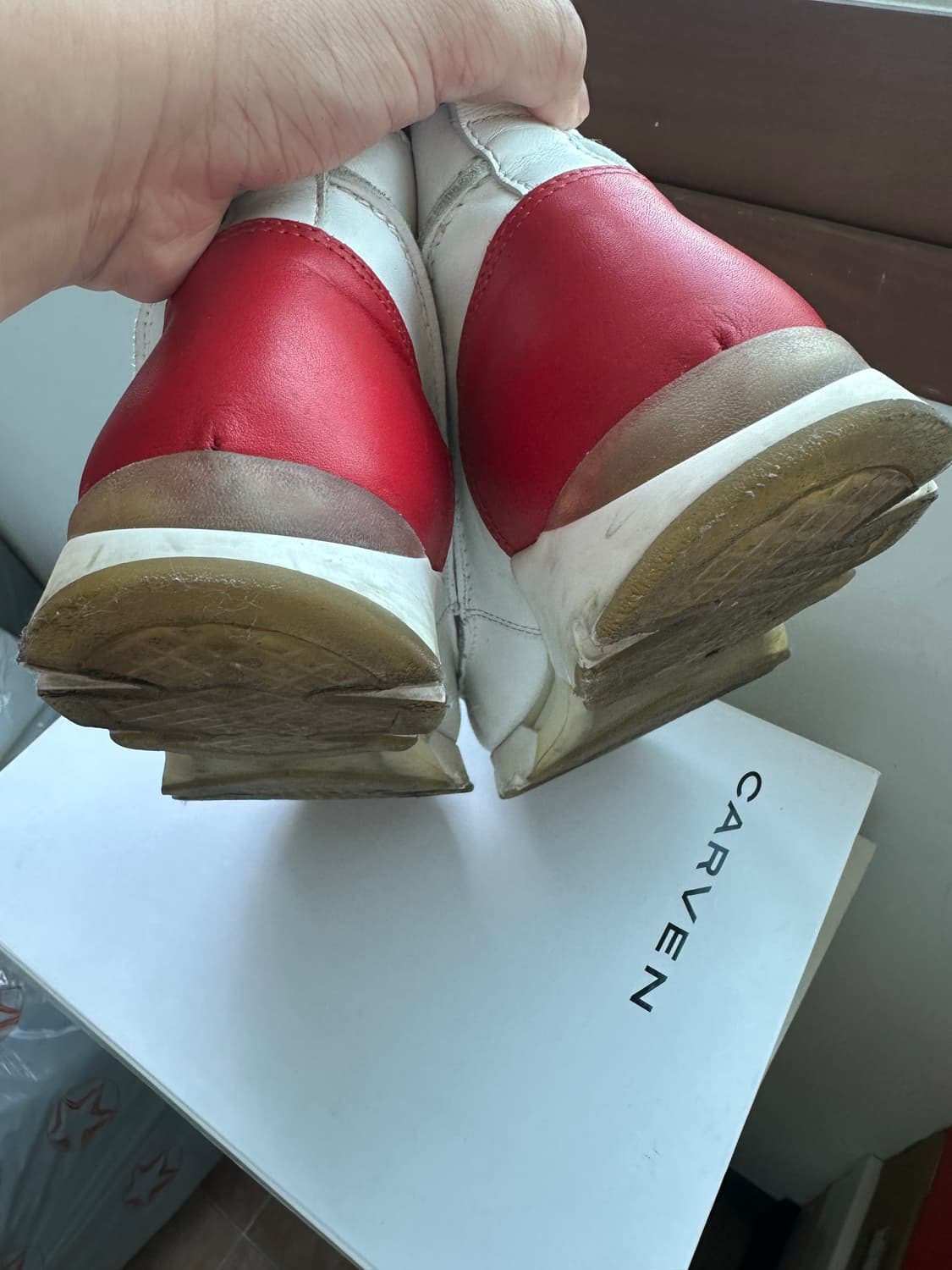CARVEN 카르벵 카르뱅 더비 슈즈 42 270 사이즈 상품이미지5