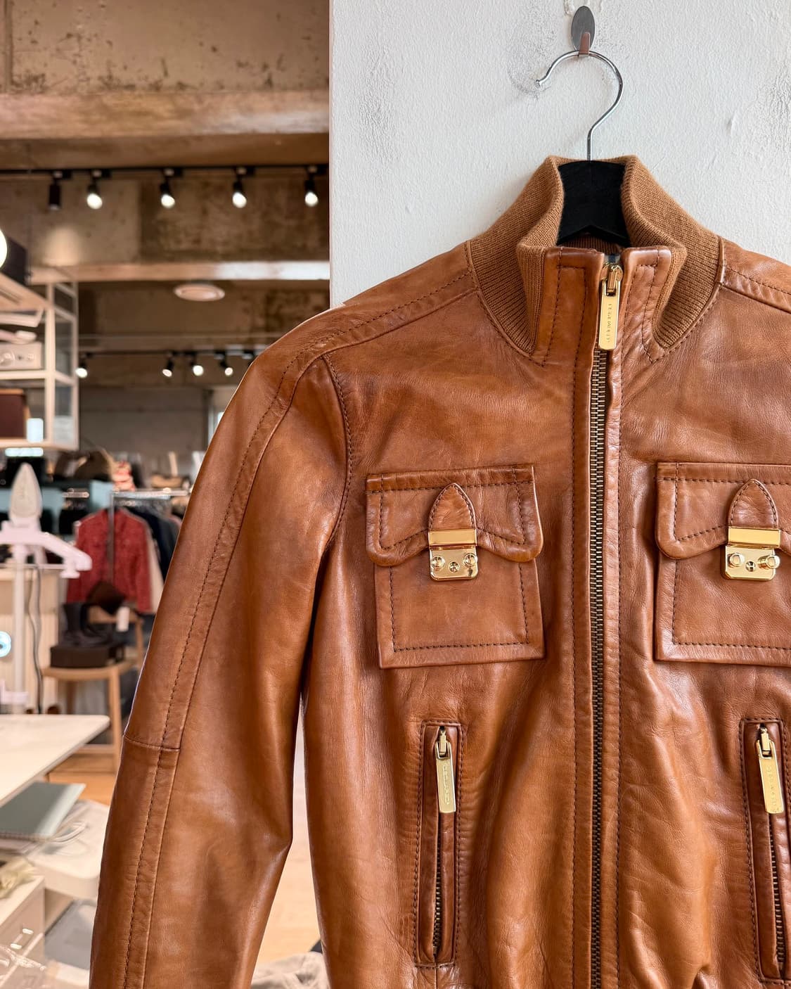 디스퀘어드2 브라운 카우하인드 자켓  상품이미지4