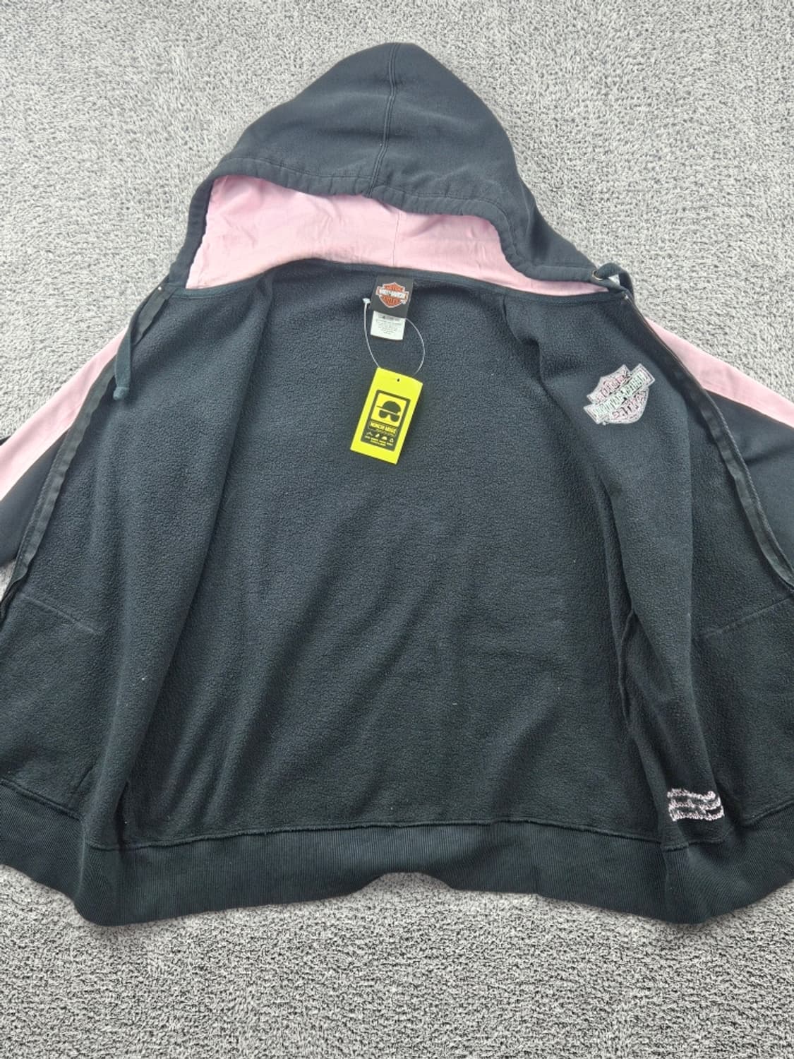 할리데이비슨 사이드 트랙 라인 후드 집업 ( XL ) / 11145 상품이미지10