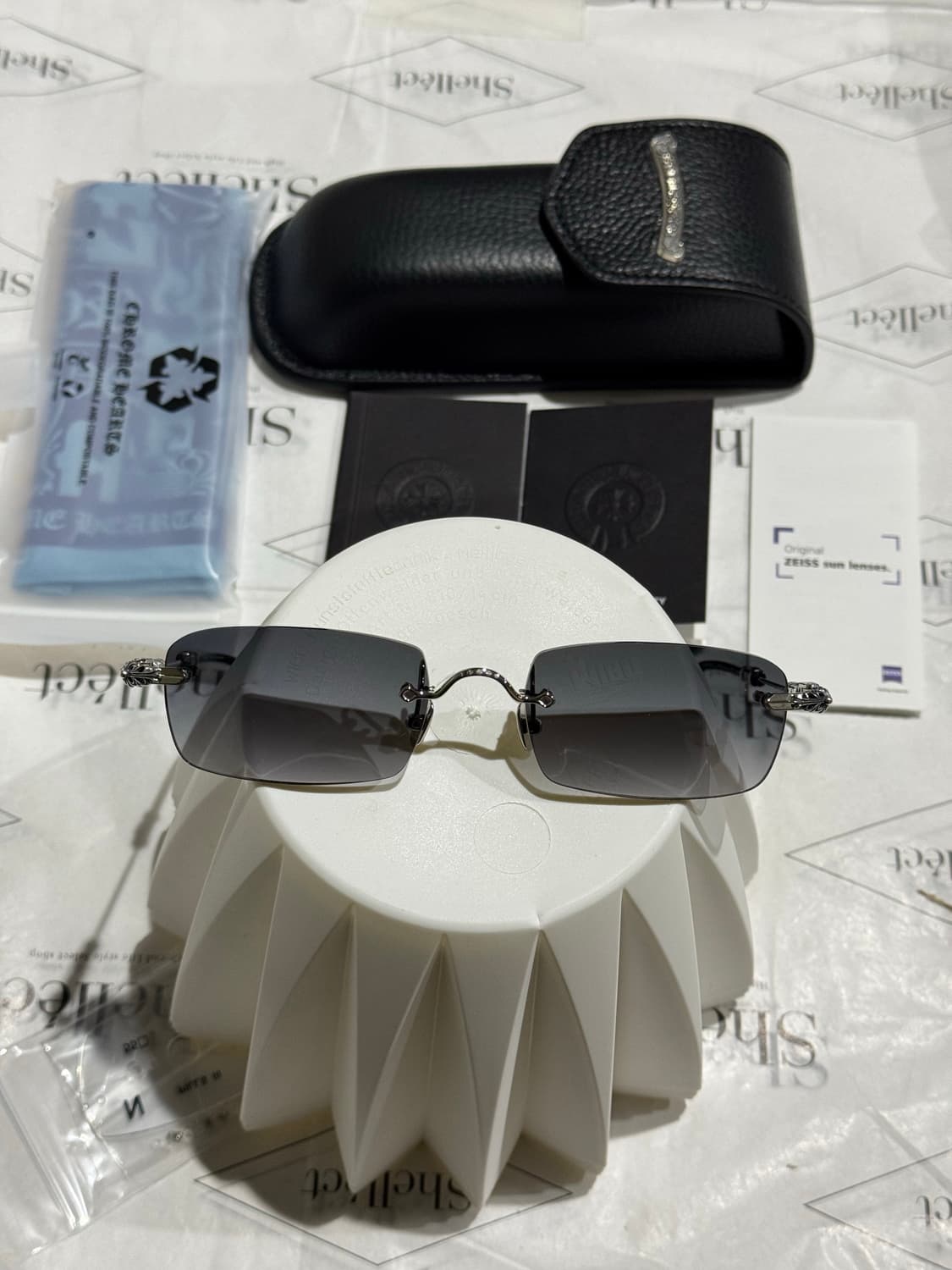 크롬하츠 필스3 실버 선글라스 새상품 상품이미지1