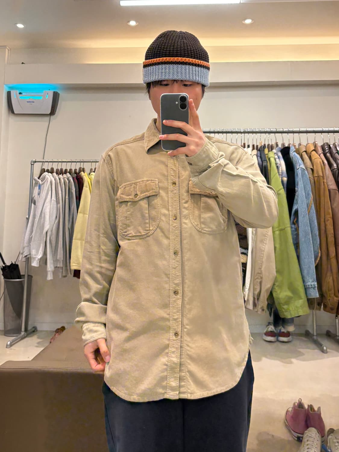 00s 돌체앤가바나 듀얼포켓 코듀로이 패치 셔츠 상품이미지7