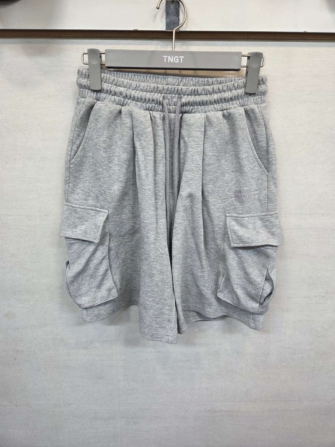 리메인세컨드 원턱 스웻 카고반바지 L xl 상품이미지1