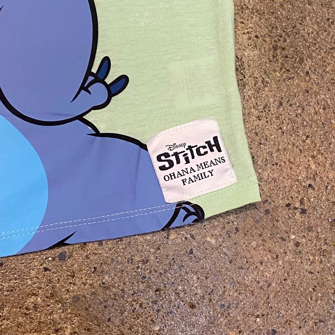 미국 빈티지 디즈니 스티치 프린팅 반팔티 상품이미지2
