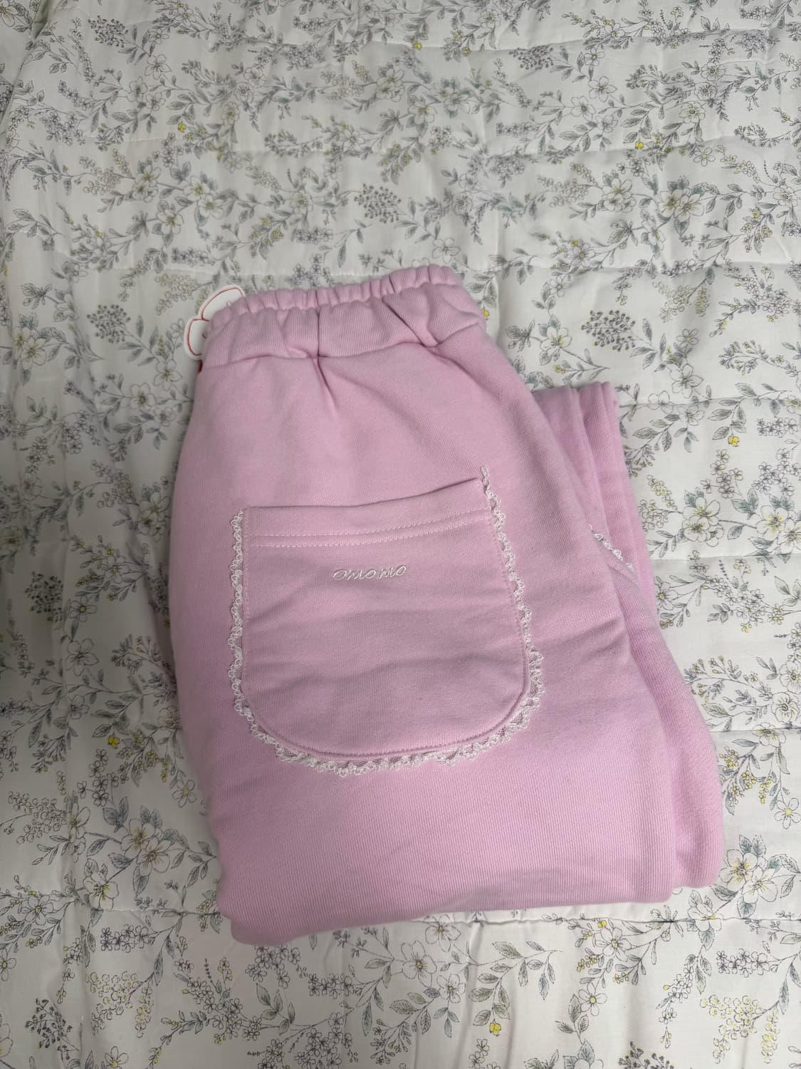 omomo 오모모 조거팬츠 핑크색 상품이미지2